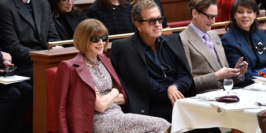 Anna Wintour i Mario Testino Anna Wintour i Mario Testino