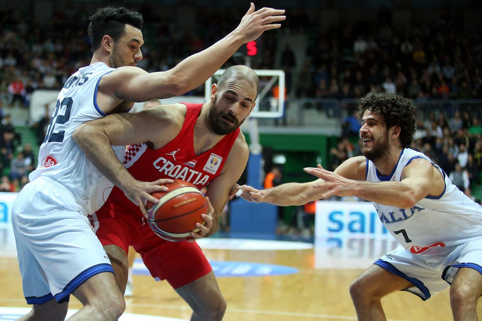 Kvalifikacijski susret za Svjetski kosarkaski kup 2019, skupina D, Hrvatska – Italija Kvalifikacijski susret za Svjetski kosarkaski kup 2019, skupina D, Hrvatska – Italija