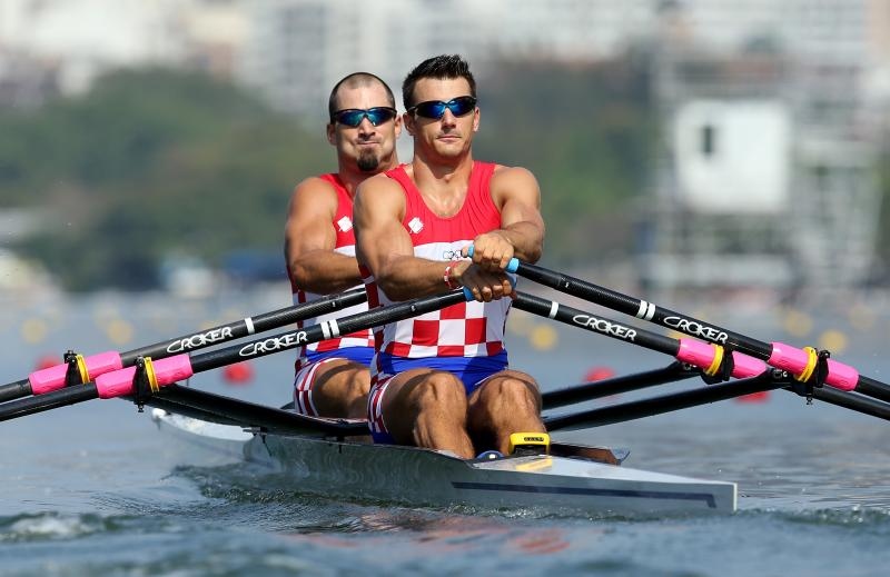 Olimpijske igre Rio 2016. Veslanje, polufinale dvojac na pariće, Valent i Martin Sinković. Photo: Igor Kralj/PIXSELL