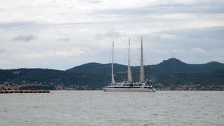 Jedrenjak Le Ponant islplovljava iz Zadra Jedrenjak Le Ponant islplovljava iz Zadra