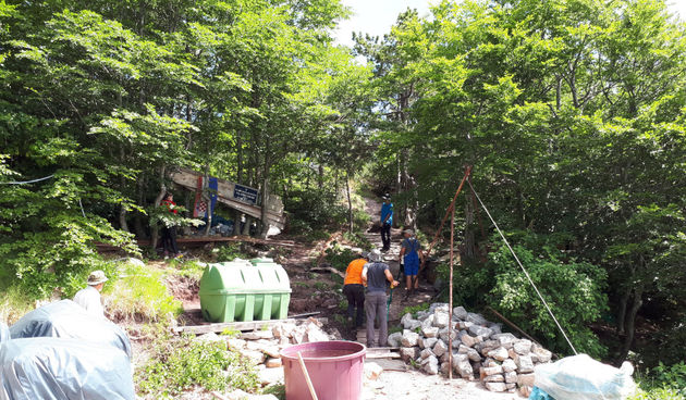 PD Paklenica u akciji na Vlaškom gradu
