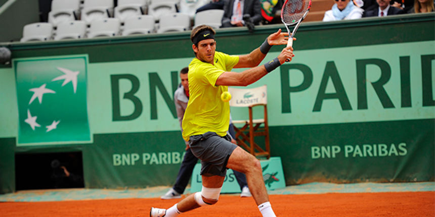 Juan Martin Del Potro, foto: rolandgarros.com