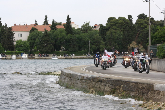 Povorka Harley Davidsona kroz Zadar 28. svibnja, Foto: Mladen Malik