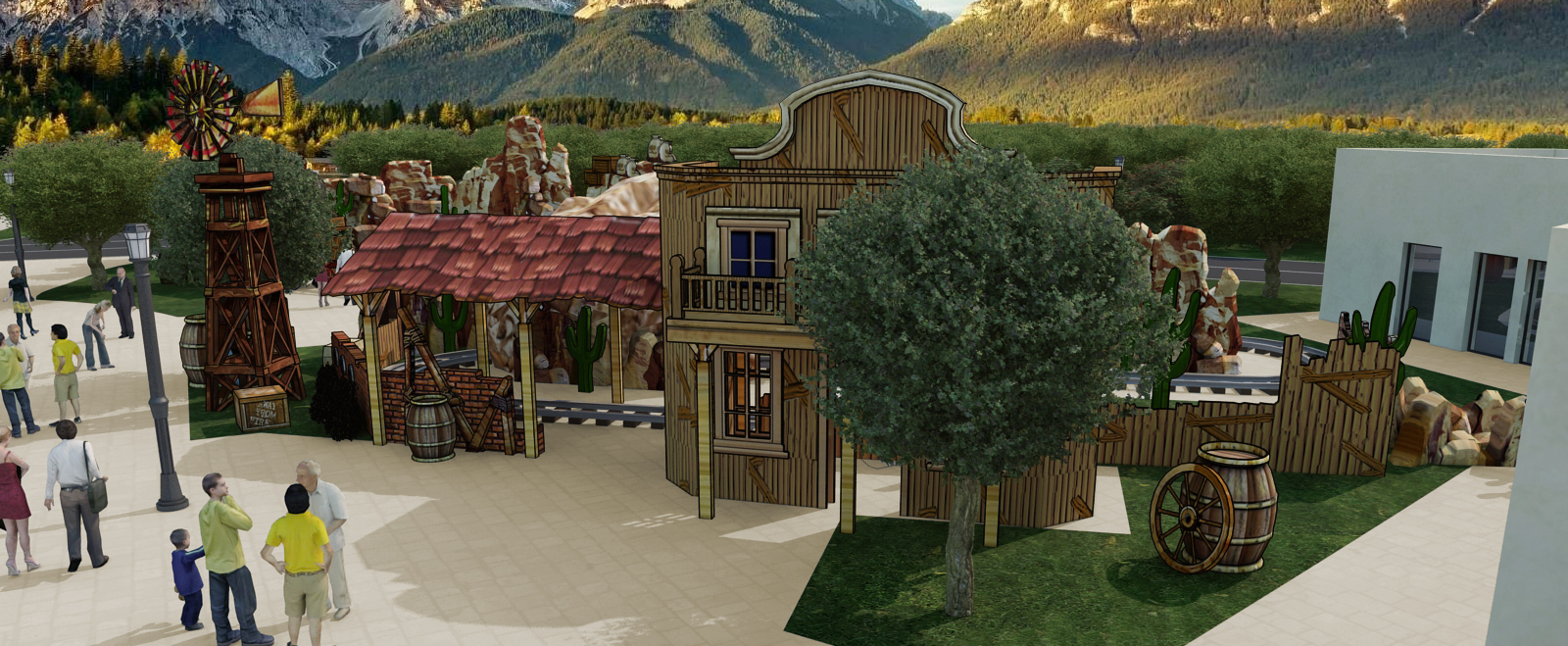 Budući izgled Fun Parka Mirnovec kod Biograda na Moru Budući izgled Fun Parka Mirnovec kod Biograda na Moru