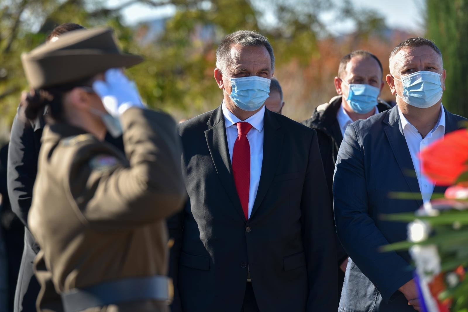 Obilježavanje Dana sjećanja na žrtvu Škabrnje 1991. Obilježavanje Dana sjećanja na žrtvu Škabrnje 1991.