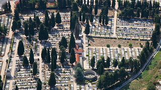 Zadar iz zraka, Gradsko groblje