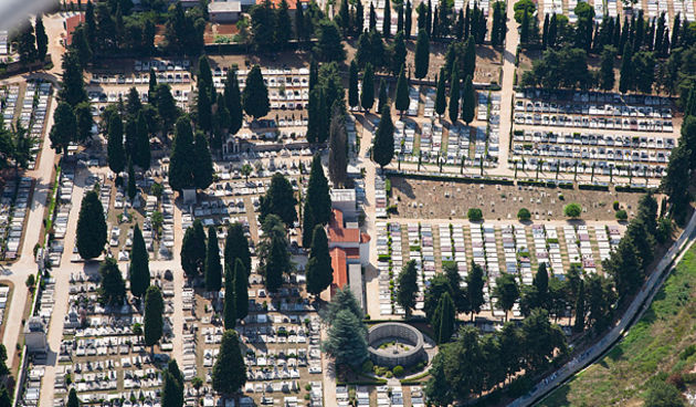 Zadar iz zraka, Gradsko groblje