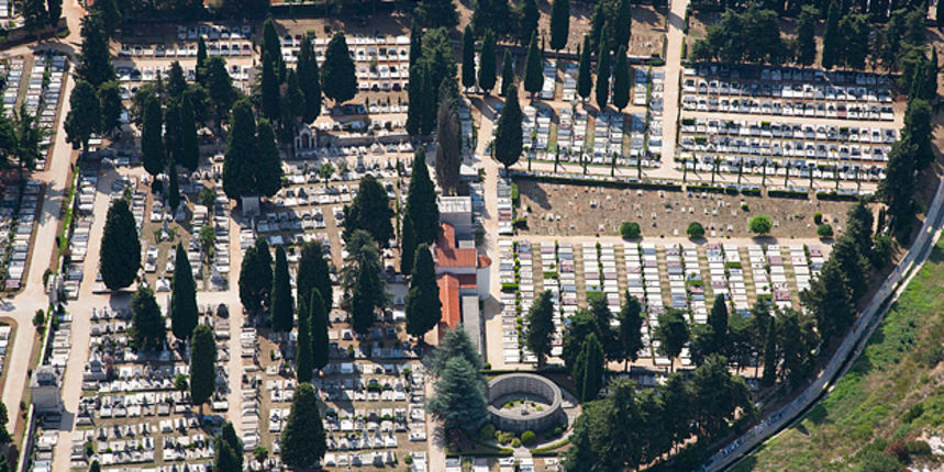 Zadar iz zraka, Gradsko groblje