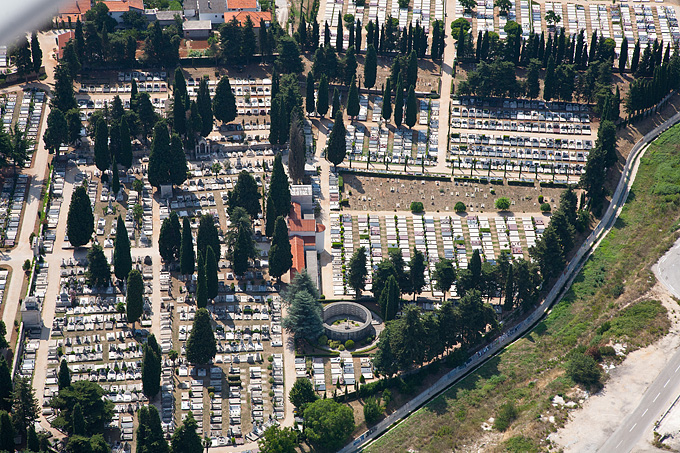 Zadar iz zraka, Gradsko groblje