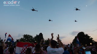 Veličanstven doček četvorice zadarskih Vatrenih