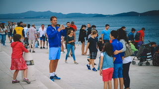 Škura bura na zadarskoj rivi 15. srpnja 2016.