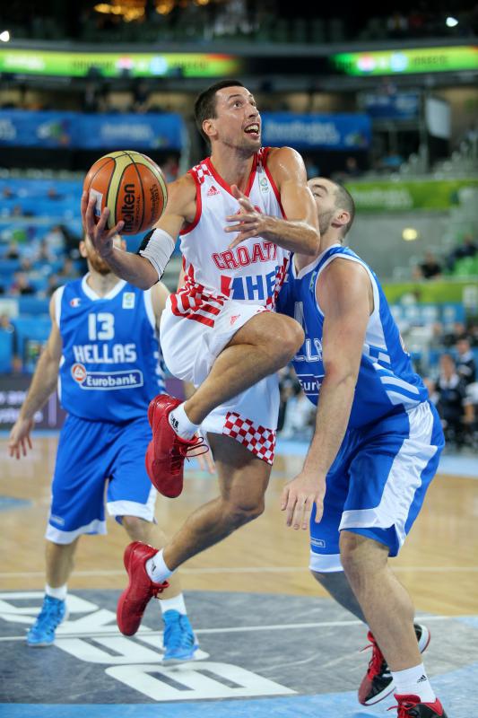 Ljubljana, Slovenija – Europsko prvenstvo u kosarci Eurobasket Slovenia 2013, drugi krug, grupa F, Hrvatska – Grcka. Photo: Igor Kralj/PIXSELL Ljubljana, Slovenija – Europsko prvenstvo u kosarci Eurobasket Slovenia 2013, drugi krug, grupa F, Hrvatska – Grcka. Photo: Igor Kralj/PIXSELL