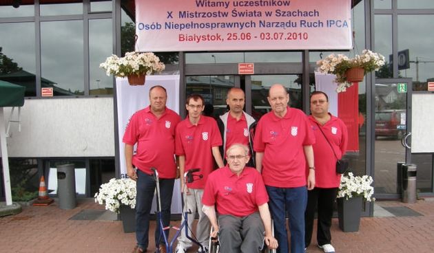 Reprezentacija HPO Hrvatske Izbornik Mato Opačak,Domagoj Glažar,Bogdan Božinović, Petar Rebov, Ivica Kolakvski i Ilija Matijašević, Foto: sk-posavac.hr