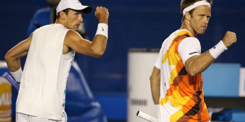 Lukasz Kubot i Robert Lindstedt, foto: ausopen.com Lukasz Kubot i Robert Lindstedt, foto: ausopen.com