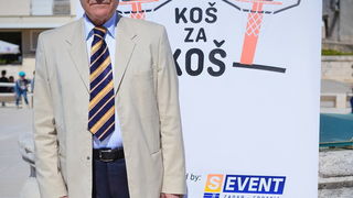 Basket na Forumu: Košarkaške legende protiv mlađih uzrasta KK Zadar. Giuseppe Giergia Basket na Forumu: Košarkaške legende protiv mlađih uzrasta KK Zadar. Giuseppe Giergia