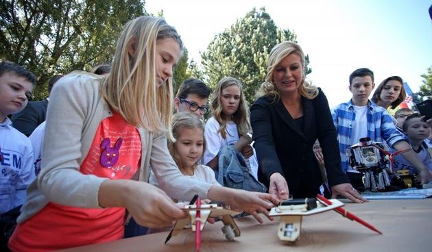 Predsjednica ugostila mlade znanstvenike, inovatore i studente