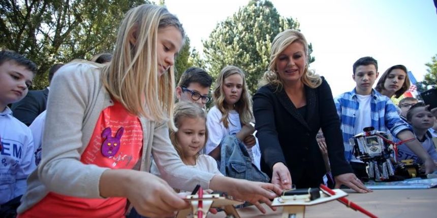 Predsjednica ugostila mlade znanstvenike, inovatore i studente