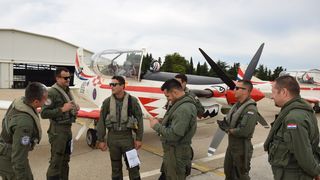 Odlazak Krila Oluje u Ćešku