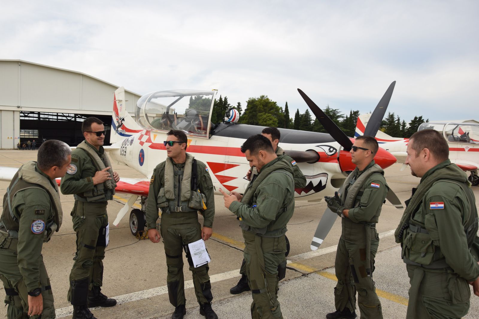 Odlazak Krila Oluje u Ćešku