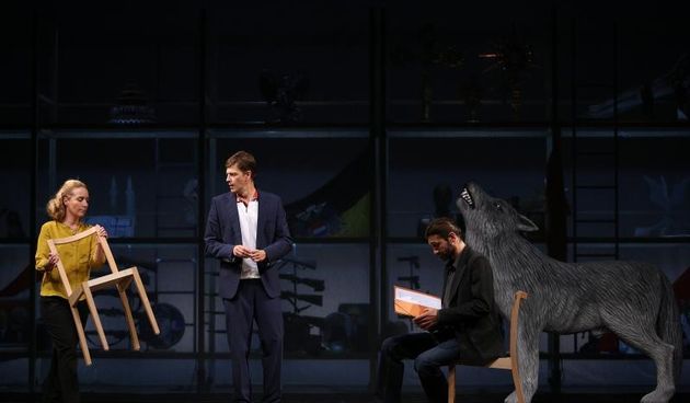 Zagreb – U kazalistu Gavella odrzana je proba prve ovosezonske premijere predstave Hrvatski bog Mars Miroslava Krleze u reziji slovenskog redatelja Sebastijana Horvata. Photo:Anto Magzan/PIXSELL