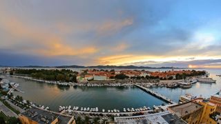 Kišni ponedjeljak, prvi dan rujna, ipak je završio lijepim smirajem nad Zadarskim kanalom, Foto: Filip Brala/PIXSELL Kišni ponedjeljak, prvi dan rujna, ipak je završio lijepim smirajem nad Zadarskim kanalom, Foto: Filip Brala/PIXSELL