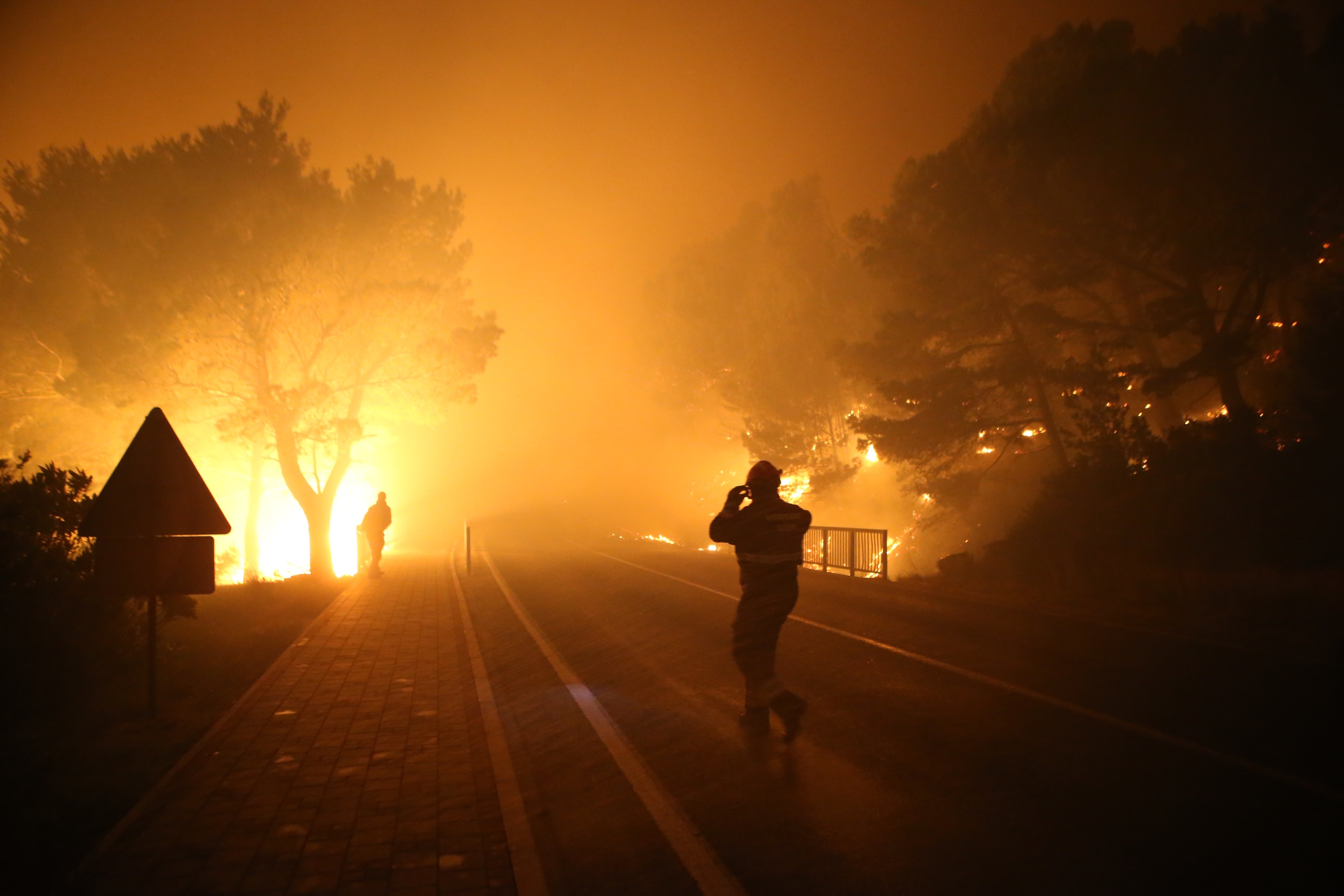 Požar u Tučepima Požar u Tučepima