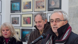 Otvorenje izložbe “Zagrljaj dubine” u Gradskoj loži, Foto: Leo Banić Otvorenje izložbe “Zagrljaj dubine” u Gradskoj loži, Foto: Leo Banić