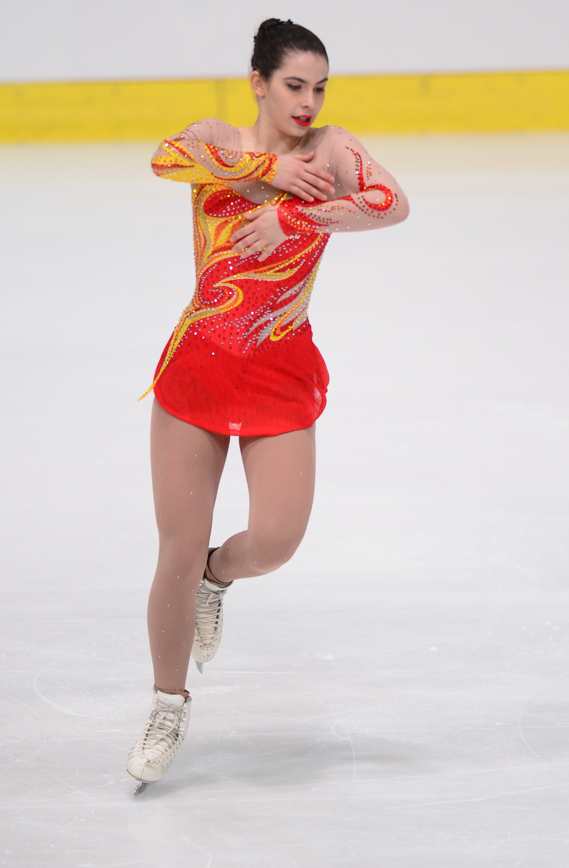 Katarina Kitarović na juniorskom ISU Grand-prixu u umjetničkom klizanju Katarina Kitarović na juniorskom ISU Grand-prixu u umjetničkom klizanju