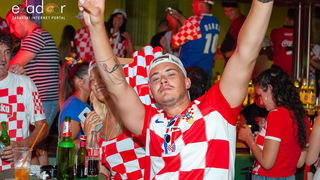 Zadar je gorio: Velika fešta nakon plasmana Vatrenih u finale Svjetskog prvenstva