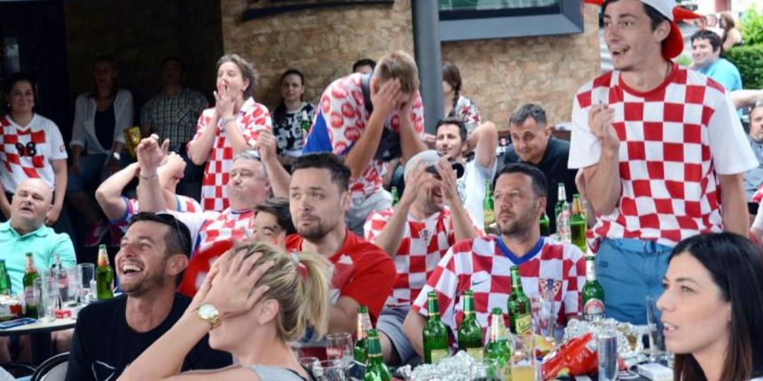 Navijači ilustracija