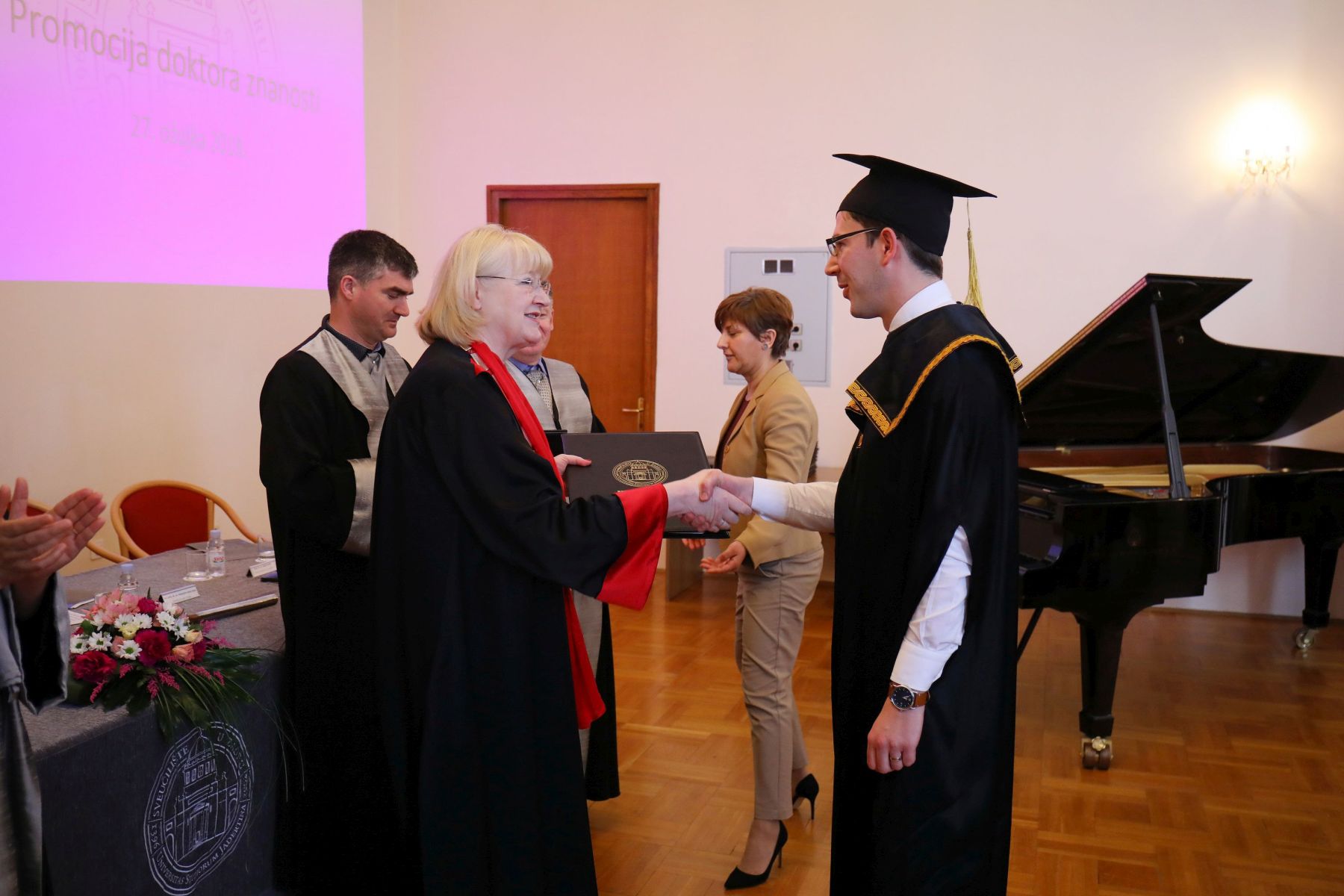 Promocija doktora znanosti na Sveučilištu u Zadru Promocija doktora znanosti na Sveučilištu u Zadru