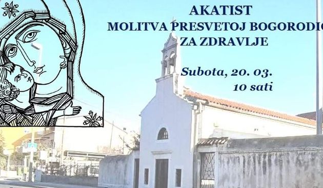 Grkokatolički Pastoralni centar u Zadru u subotu organizira Molitvu Akatista presvetoj Bogorodici
