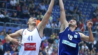 KC Drazen Petrovic, Zagreb – A-1 muska Liga za prvaka, polufinale, 3. utakmica, KK Cibona – KK Zadar 80-71. Photo: Goran Stanzl/PIXSELL KC Drazen Petrovic, Zagreb – A-1 muska Liga za prvaka, polufinale, 3. utakmica, KK Cibona – KK Zadar 80-71. Photo: Goran Stanzl/PIXSELL