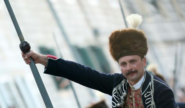 300. Alka: Frano Ivković slavodobitnik, Photo: Sanjin Strukic/PIXSELL