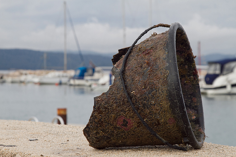 Ekološka akcija čišćenja podmorja u Bibinjama, foto: Leo Banić Ekološka akcija čišćenja podmorja u Bibinjama, foto: Leo Banić