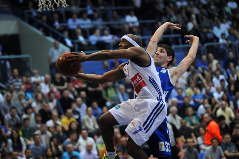KC Drazen Petrovic, Zagreb – A1 Liga za prvaka, prva utakmica finala doigravanja. KK Cibona – KK Zadar. Photo: Danijel Kasap/PIXSELL KC Drazen Petrovic, Zagreb – A1 Liga za prvaka, prva utakmica finala doigravanja. KK Cibona – KK Zadar. Photo: Danijel Kasap/PIXSELL