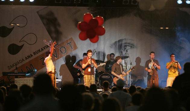 Humanitarni koncert za Zakladu “Ana Rukavina” pod nazivom “Kad se mlade ruke sloze, Split sve moze”. (Foto: Foto: Jakov Prkic / CROPIX  )