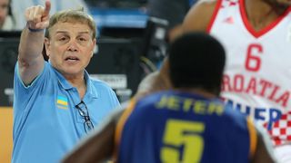 Arena Stozice, Ljubljana, Slovenija – Europsko prvenstvo u kosarci Eurobasket Slovenija 2013., cetvrtfinale, Hrvatska – Ukrajina. Krunoslav Simon. Photo: Igor Kralj/PIXSELL Arena Stozice, Ljubljana, Slovenija – Europsko prvenstvo u kosarci Eurobasket Slovenija 2013., cetvrtfinale, Hrvatska – Ukrajina. Krunoslav Simon. Photo: Igor Kralj/PIXSELL