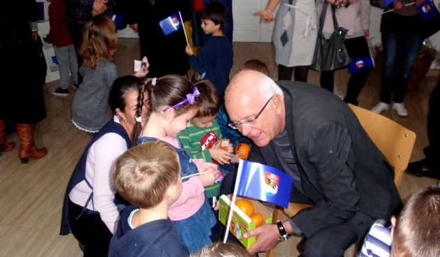 U sklopu proslave obilježavanja Dana Grada Zadra, u Dječjem vrtiću Ciciban je organizirana Sunčeva čestitka Zadru