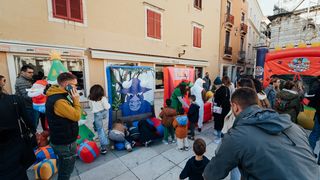 Dječji Advent na Narodnom trgu u Zadru