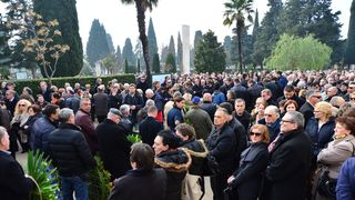 Oproštaj od Brune Marcelića, foto: Iva Perinčić Oproštaj od Brune Marcelića, foto: Iva Perinčić