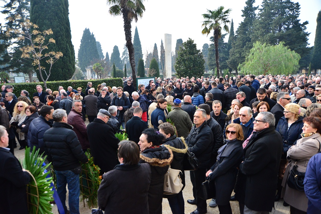 Oproštaj od Brune Marcelića, foto: Iva Perinčić Oproštaj od Brune Marcelića, foto: Iva Perinčić