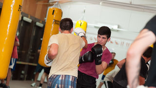 Prvi trening u novom boksačkom klubu Bandits (foto: Ivan Toman) Prvi trening u novom boksačkom klubu Bandits (foto: Ivan Toman)