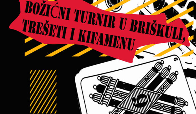 Plakat – Božićni turnir u briškuli