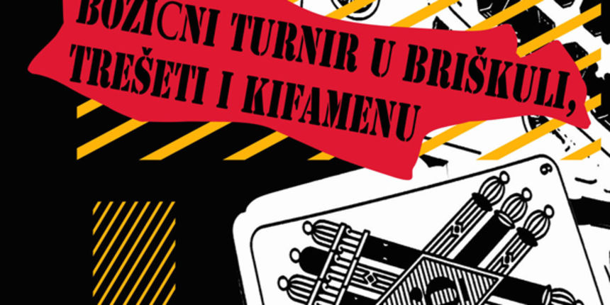 Plakat – Božićni turnir u briškuli