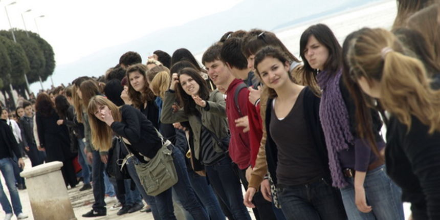 Eko dani 2009: Eko grafiti i Zagrlimo poluotok (Foto: Sasa Cuka)