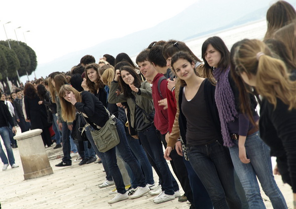 Eko dani 2009: Eko grafiti i Zagrlimo poluotok (Foto: Sasa Cuka)