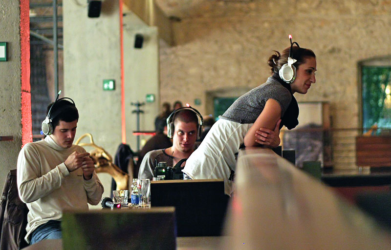 Silent party u Arsenalu (foto: Marin Gospić)