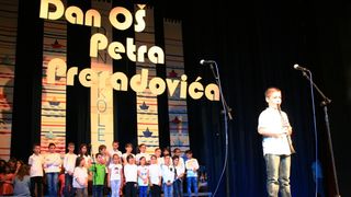 U HNK Zadar održana je priredba u povodu Dana OŠ Petra Preradovića na kojoj su nastupili učenici ali i profesori, Foto: Marija Cvetković