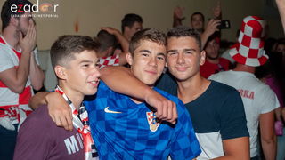 Zadar je gorio: Velika fešta nakon plasmana Vatrenih u polufinale Svjetskog prvenstva